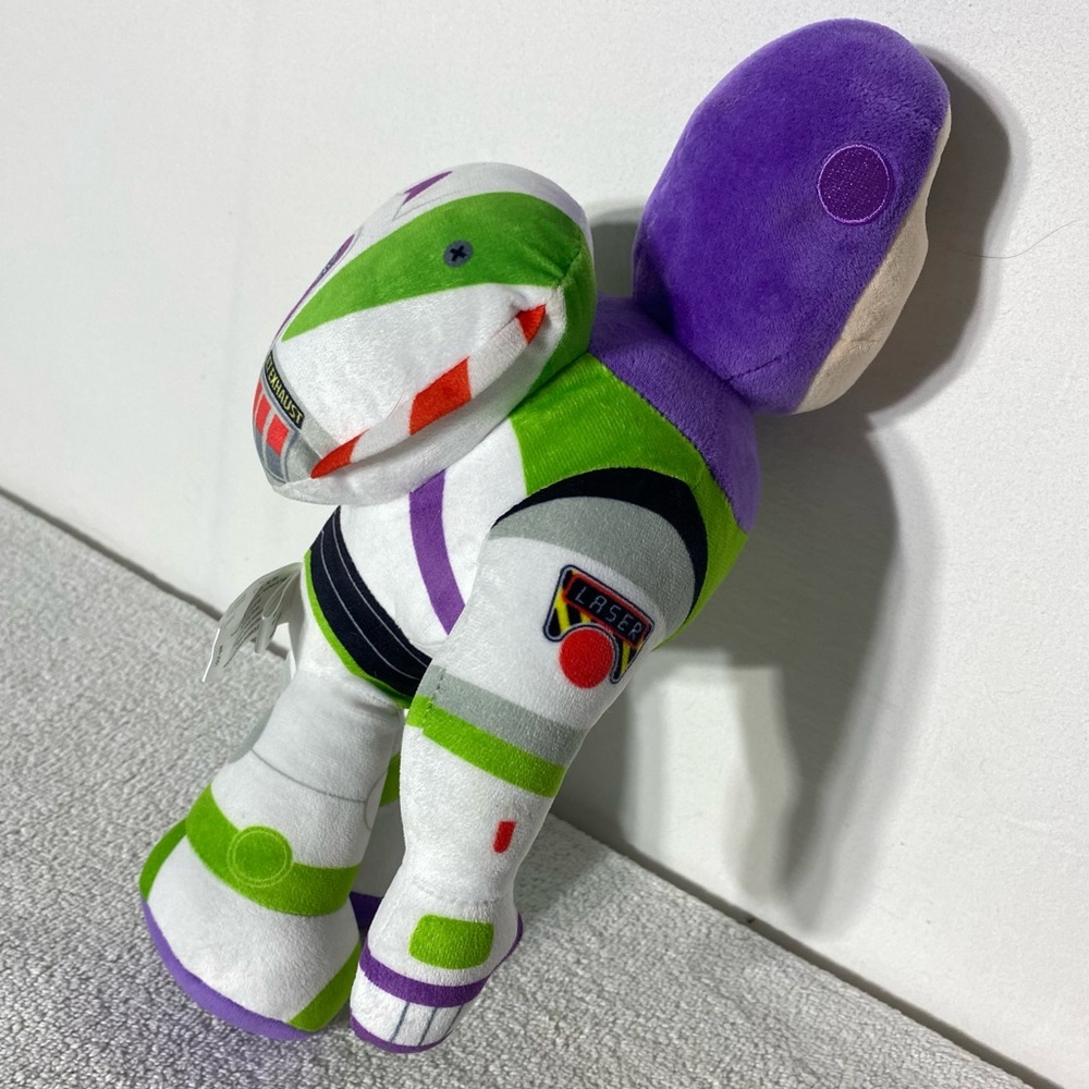 Disney Pixar Toy Story White Purple Green Buzz Lightyear Plush Toy - Picture 5 of 11